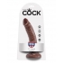 King Cock 7 Inch Cock - Brown