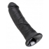 King C*ck 8 Inch Dildo - Black - Pipedream