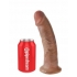 Realistic King Cock 9-inch Tan Dildo with Suction Cup