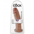 King Cock 10-Inch Dildo - Tan