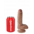 King Cock 7 inches Cock with Balls Tan Dildo - Pipedream