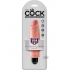 King Cock 6 inches Vibrating Stiffy Beige - Pipedream 