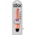 King Cock 8 inches Vibrating Stiffy Beige - Pipedream