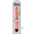 King Cock 10-Inch Vibrating Stiffy Dildo - Beige