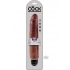 King Cock 10 inches Vibrating Stiffy Brown - Pipedream 