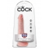 King Cock 6 inches Cock with Balls Beige Dildo - Pipedream