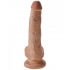 King Cock 6 inches Cock with Balls Tan Dildo - Pipedream