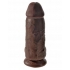 King Cock Chubby 9 inches Brown Dildo - Pipedream