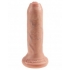 King Cock 6 inches Uncut Dildo Beige - Pipedream