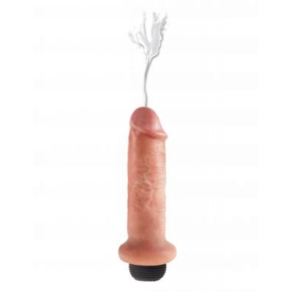 King Cock 6 inches Squirting Dildo Beige - Pipedream