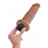 King Cock Squirting 7-Inch Tan Dildo - Realistic Experience