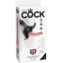 King Cock Strap On Harness with 6 inches Dildo Beige - Pipedream