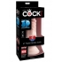 King Cock Triple Density 6 inches Dildo Beige - Pipedream 