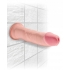 King Cock Triple Density 9 inches Cock, Balls Beige - Pipedream