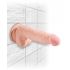 King Cock Triple Density 5 inches Dildo with Balls Beige - Pipedream