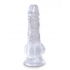 King Cock Clear 5 inches Cock with Balls - Pipedream