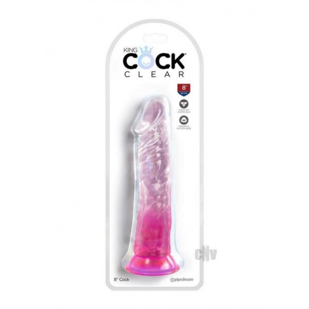 Kc 8 Cock Clear Pink - Pipedream Products,inc.