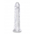 King Cock Clear 8-Inch Suction Cup Dildo