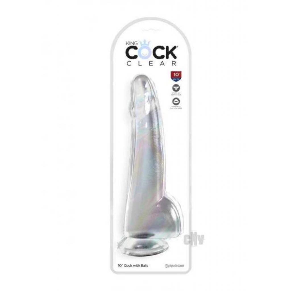 Kc 10 Cock Clear W/balls - Pipedream Products,inc.