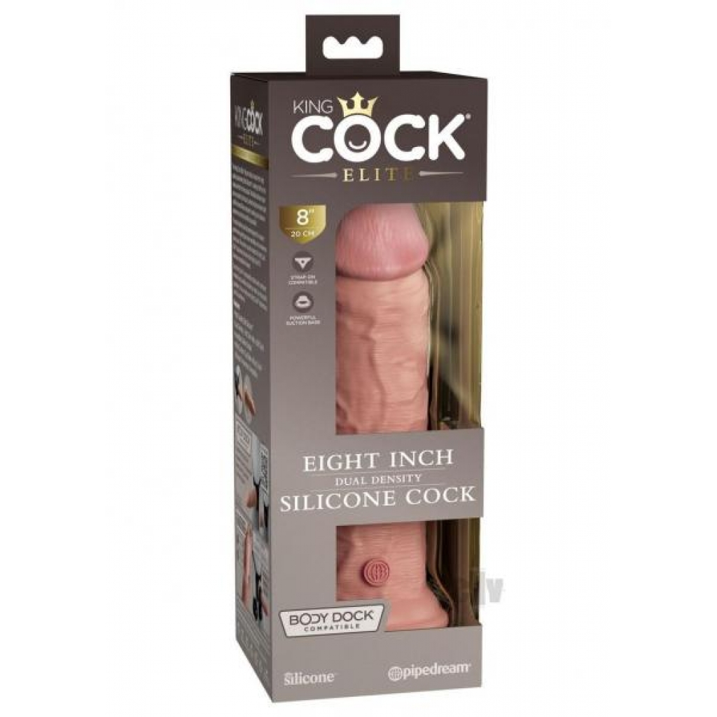 Kc Elite Dual Dense Cock 8 Light - Realistic Pleasure