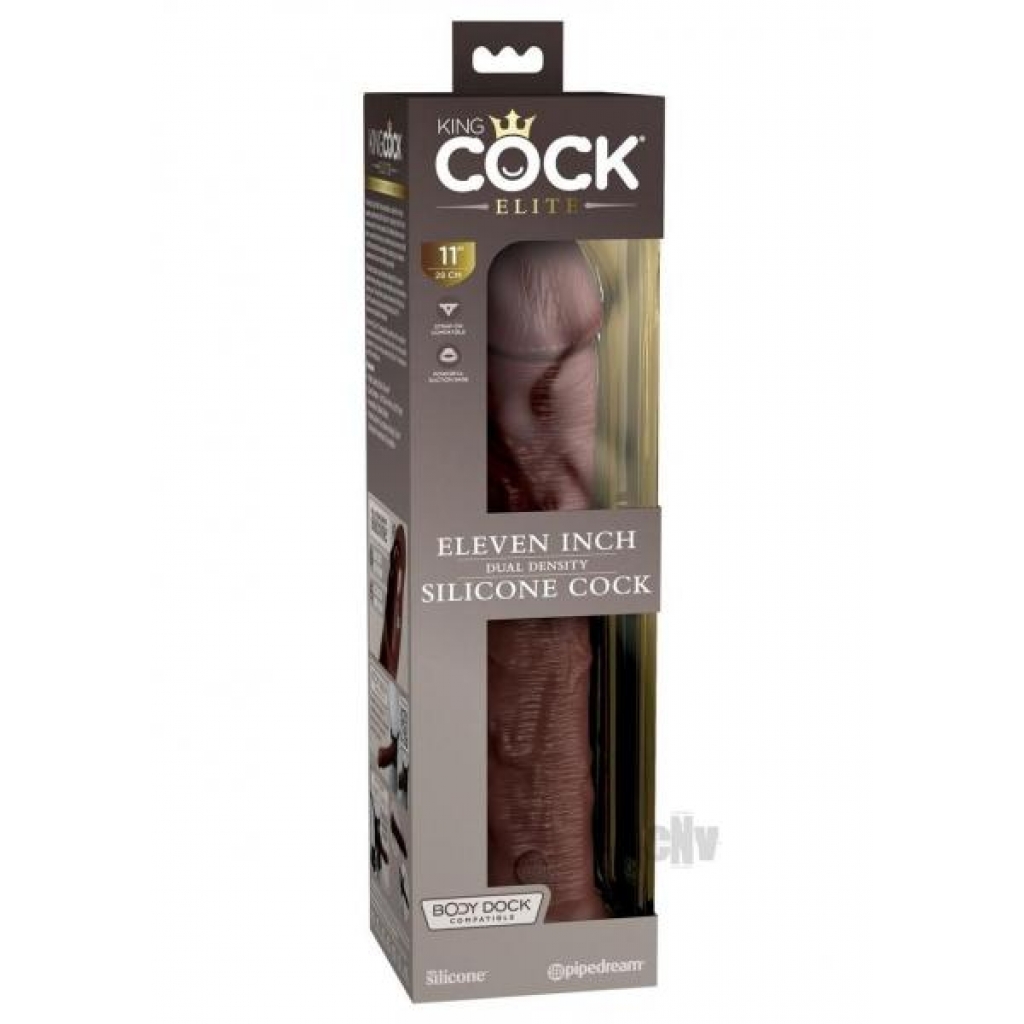 KC Elite Dual Dense Cock - Brown 11