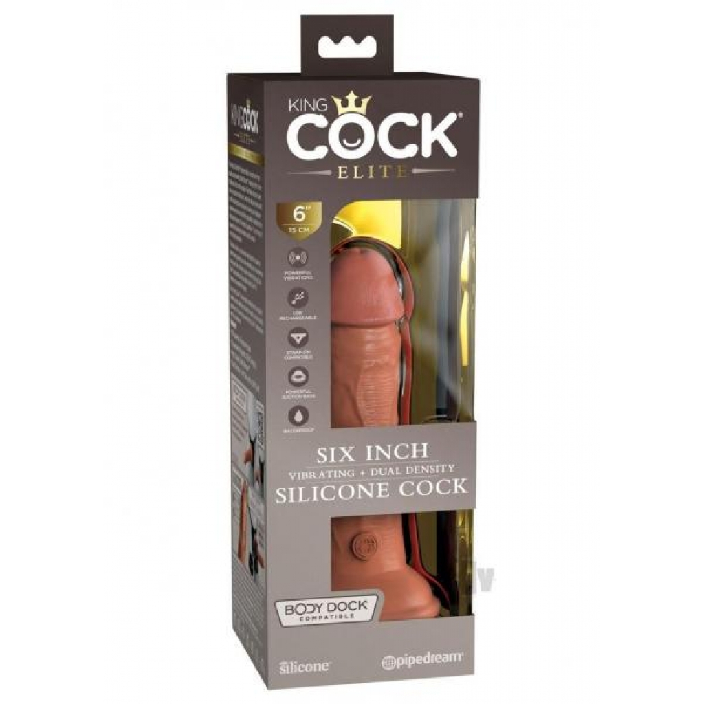 King Cock Elite Dual Density Vibe Cock 6