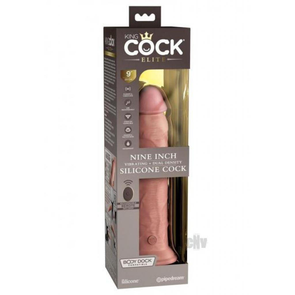 Kc Elite Dual Dense Vibe Cock 9 Light - Pipedream Products,inc.