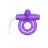 Fantasy C-Ringz Remote Rabbit Ring Purple - Pipedream