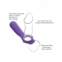 Fantasy C-Ringz Ride N Glide Couples Ring Purple - Pipedream