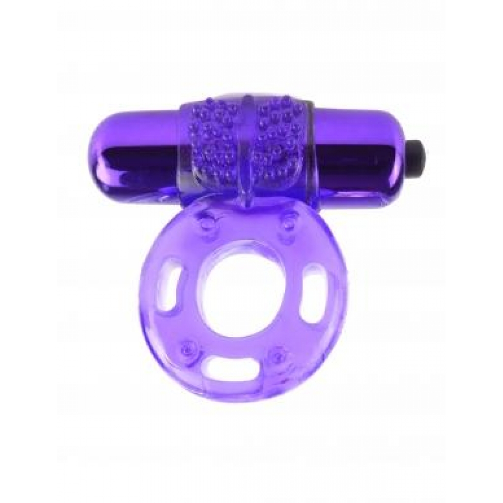 Fantasy C Ringz Vibrating Super Ring Purple - Pipedream