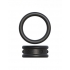 Fantasy C-Ringz Max Width Silicone Rings Black - Pipedream