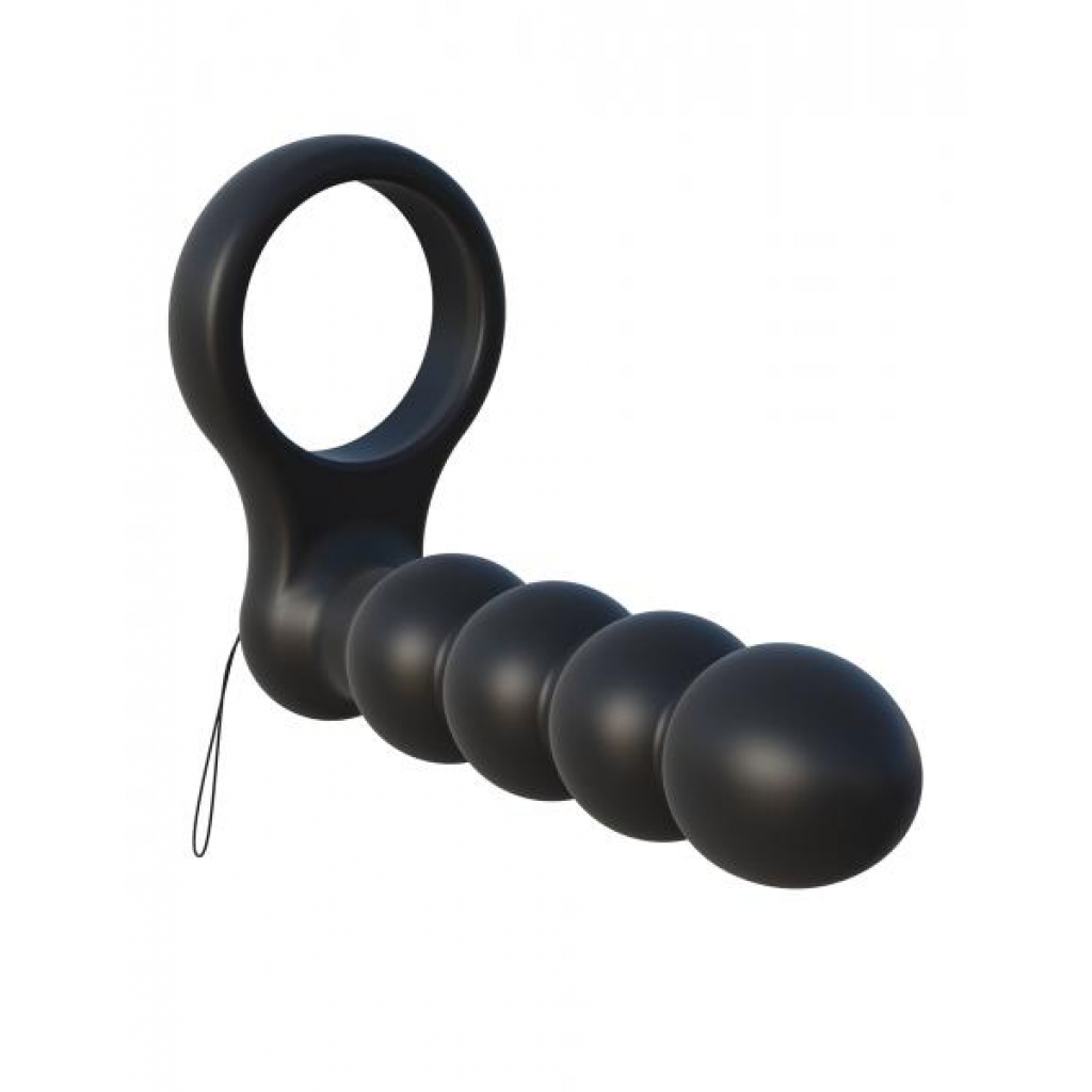 Fantasy C-Ringz Remote Control Double Penetrator Black - Pipedream