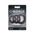 Fantasy C Ringz Silicone Stamina Set Black - Pipedream