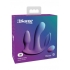 3Some Total Ecstasy Silicone Vibrator - Purple