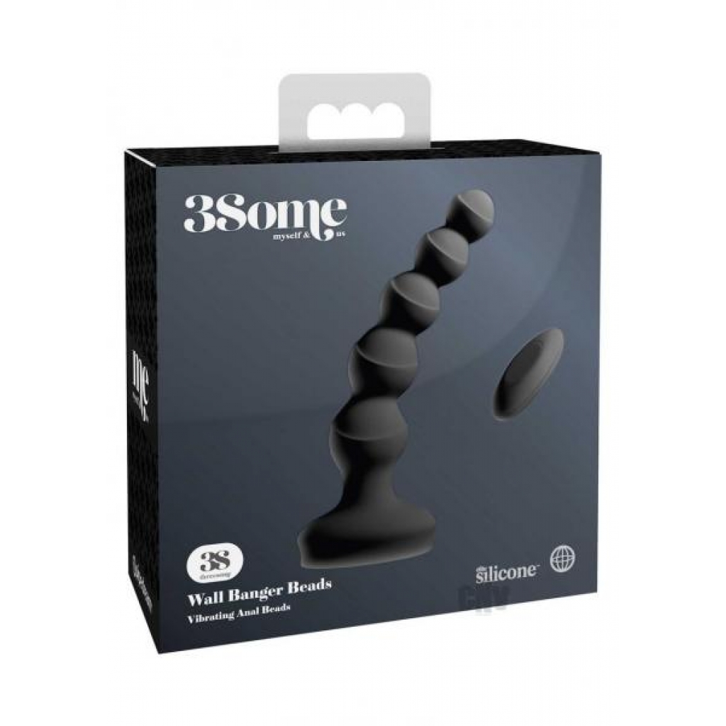 3some Wall Banger Beads Rechargeable - Black