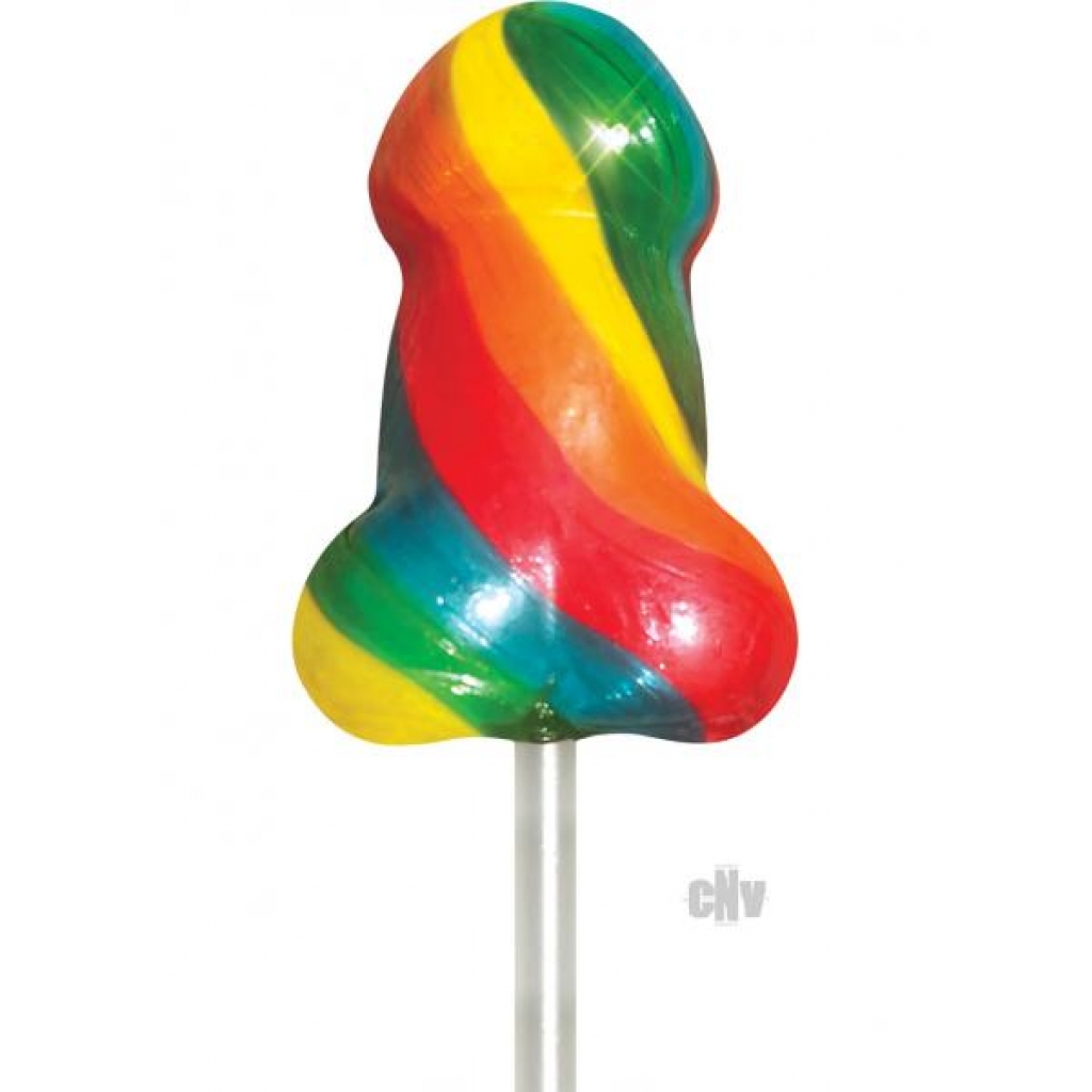 Rainbow Pecker Pops Fishbowl 72 Count - Pipedream