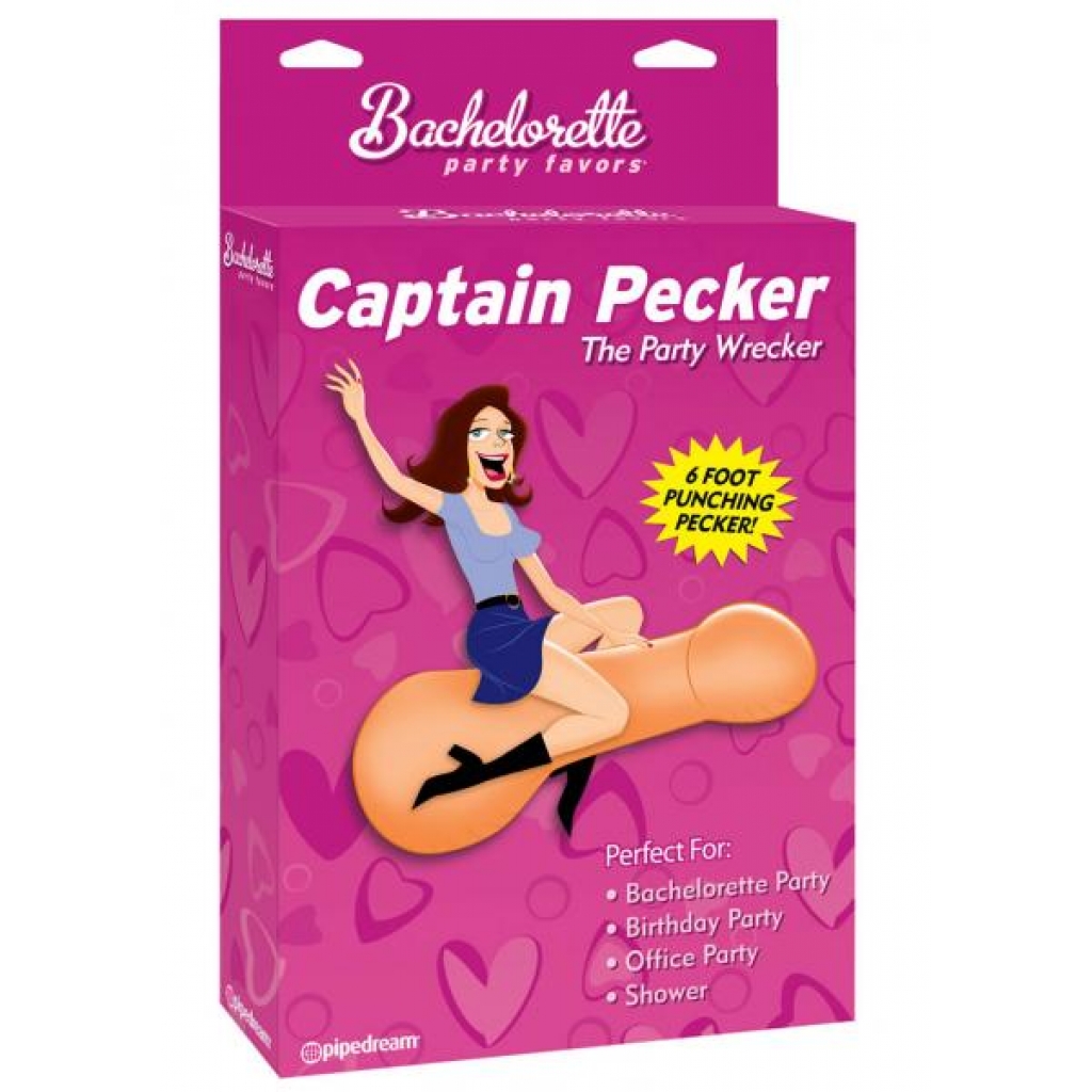 Captain Pecker The Party Wrecker 6 Foot Inflatable Penis - Pipedream