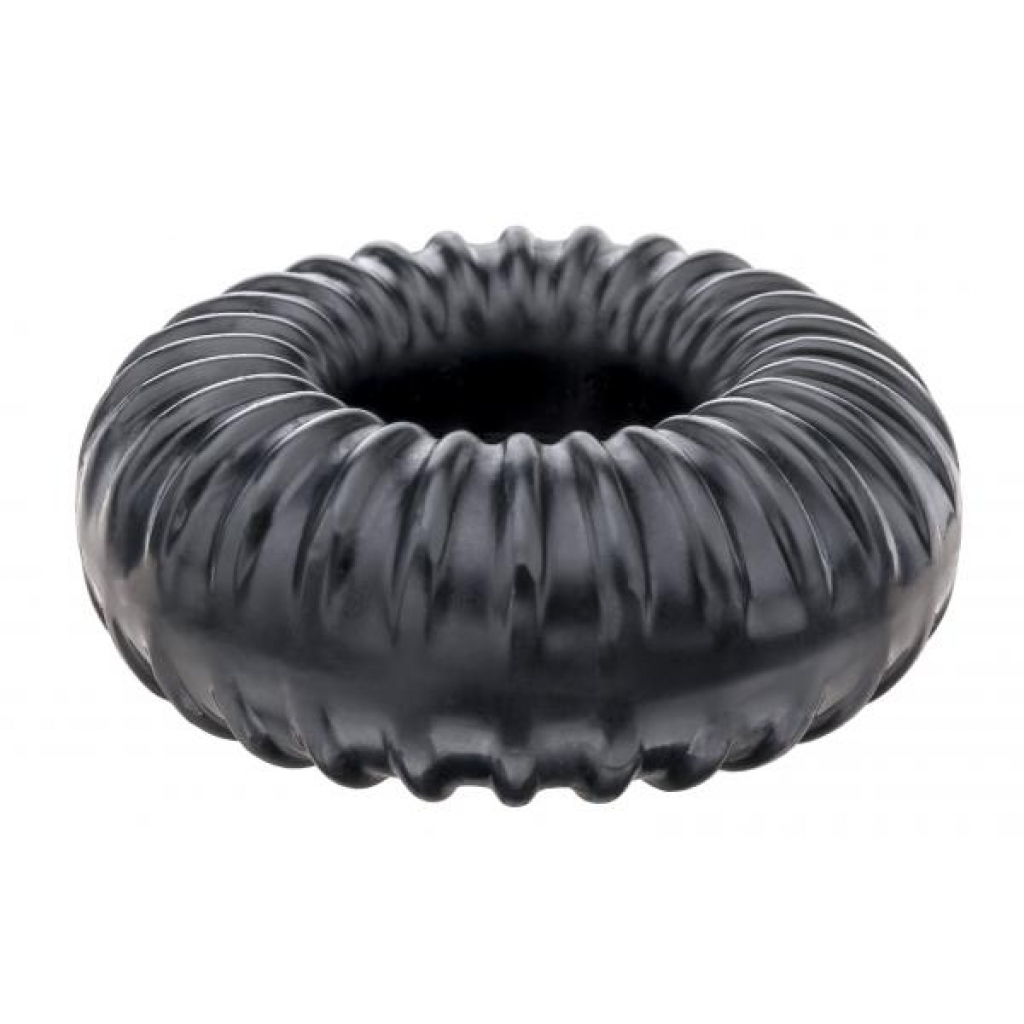 Ribbed Ring Black - Perfect Fit Brand 