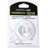 Ribbed Ring Clear - Perfect Fit Brand