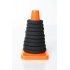 Play Zone Kit Black 9 Rings and Storage Cone - Perfect Fit Brand