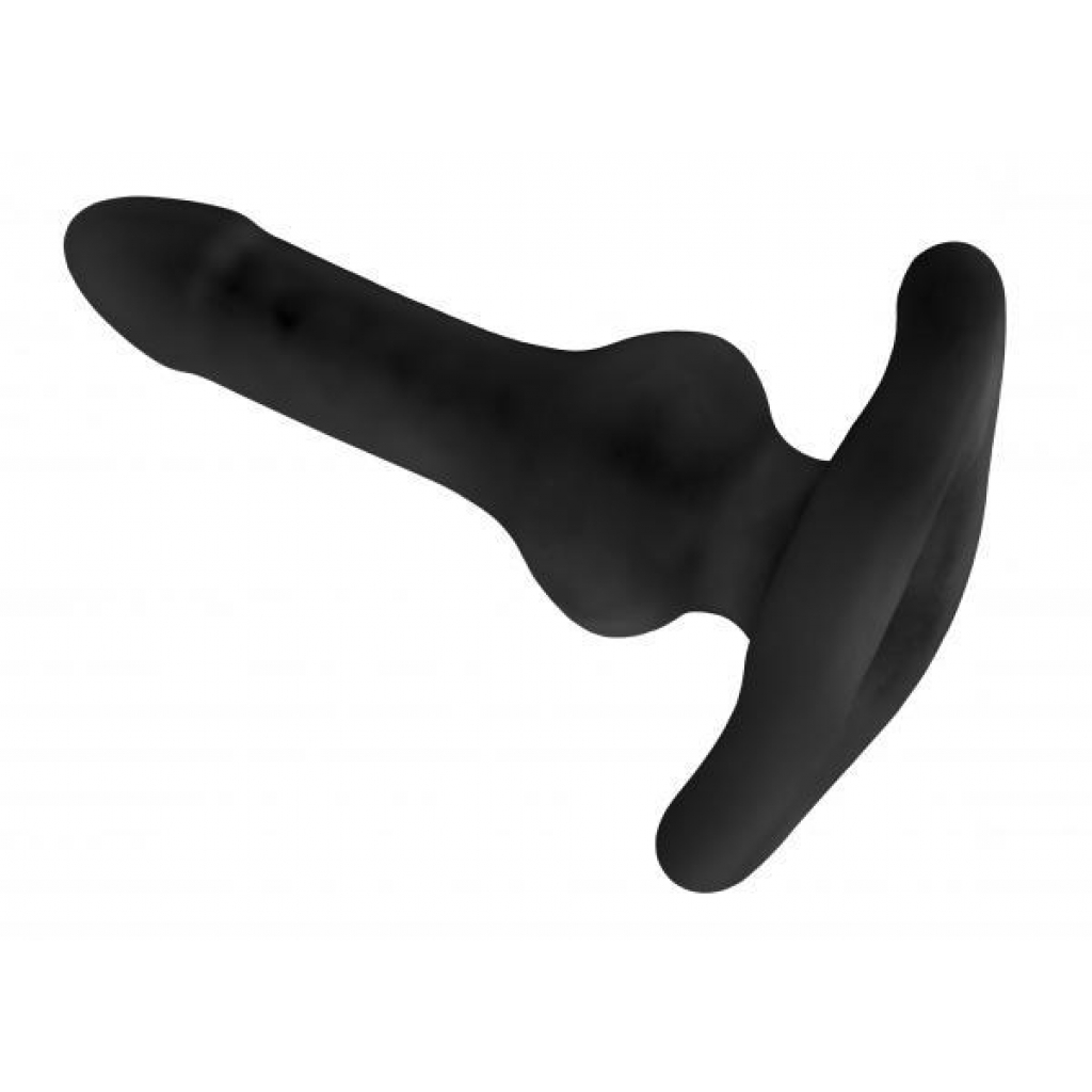 Hump Gear Contouring Black Butt Plug