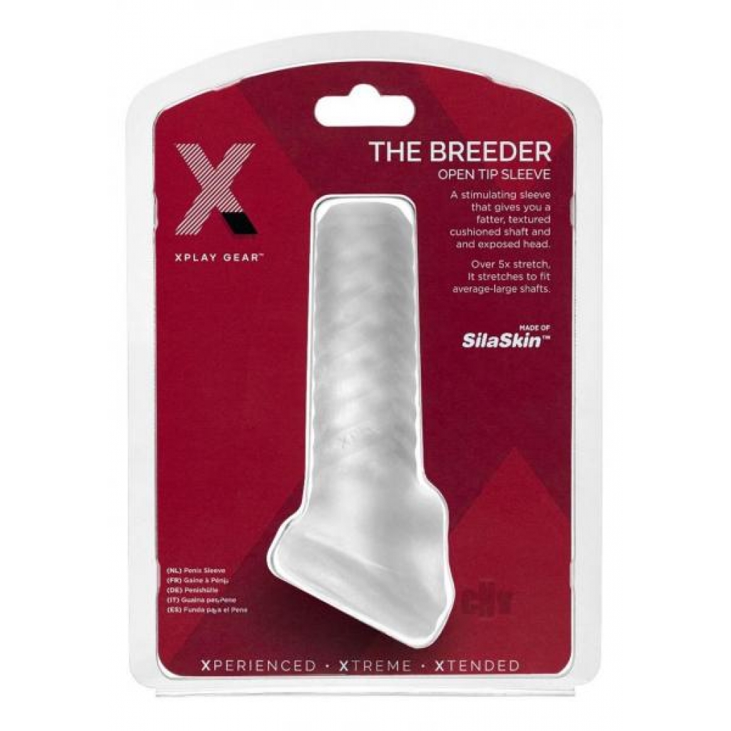 Xplay Breeder Sleeve Clear - Venwel Logistics Inc.