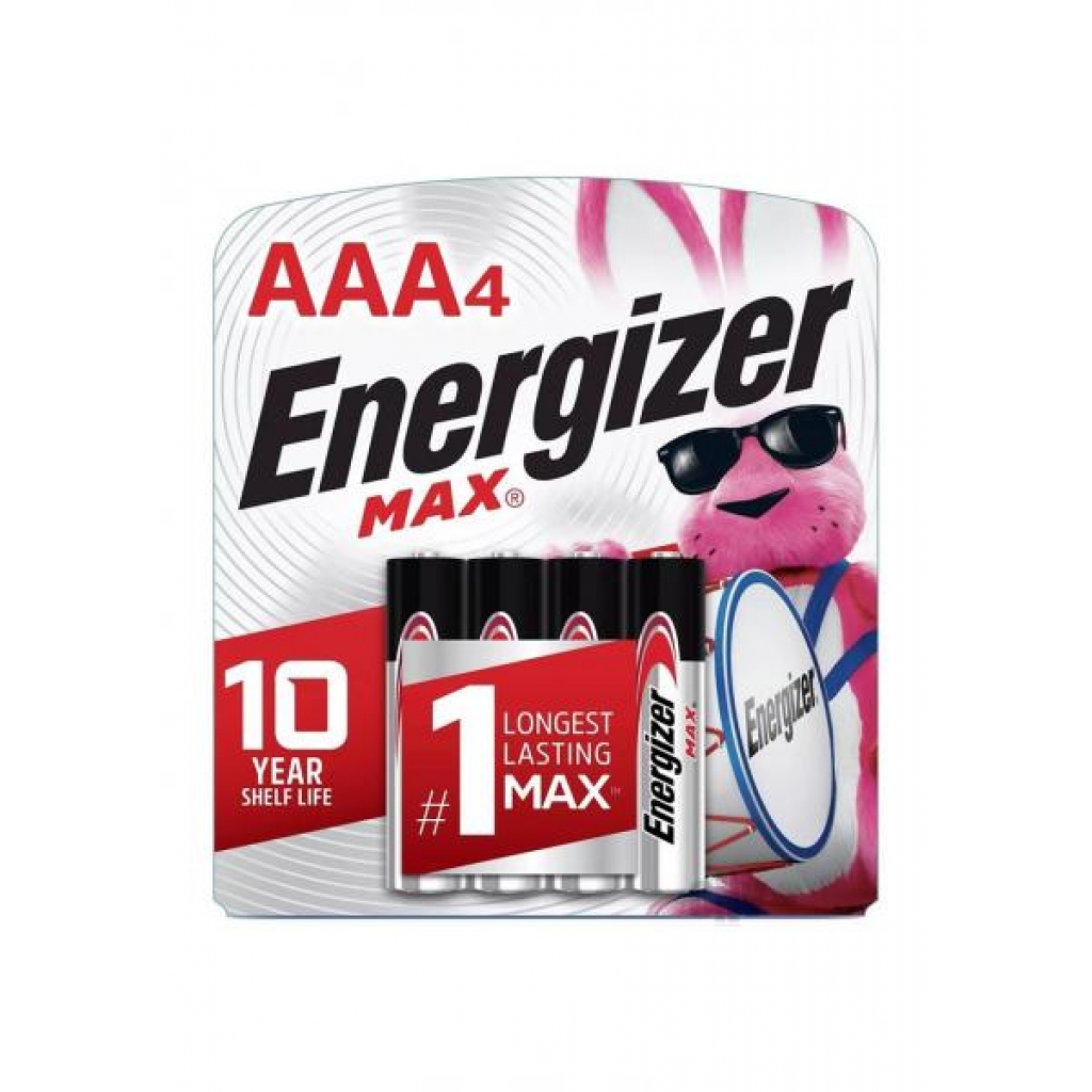 Energizer AAA Battery 4 Pack