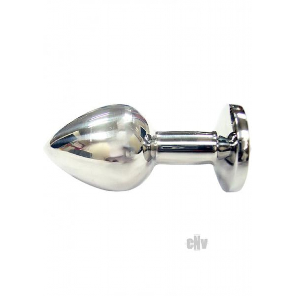 Rouge Anal Butt Plug: Jewelled Elegance