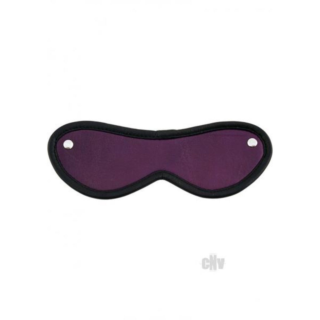 Rouge Blindfold Eye Mask Purple - Rouge Garments