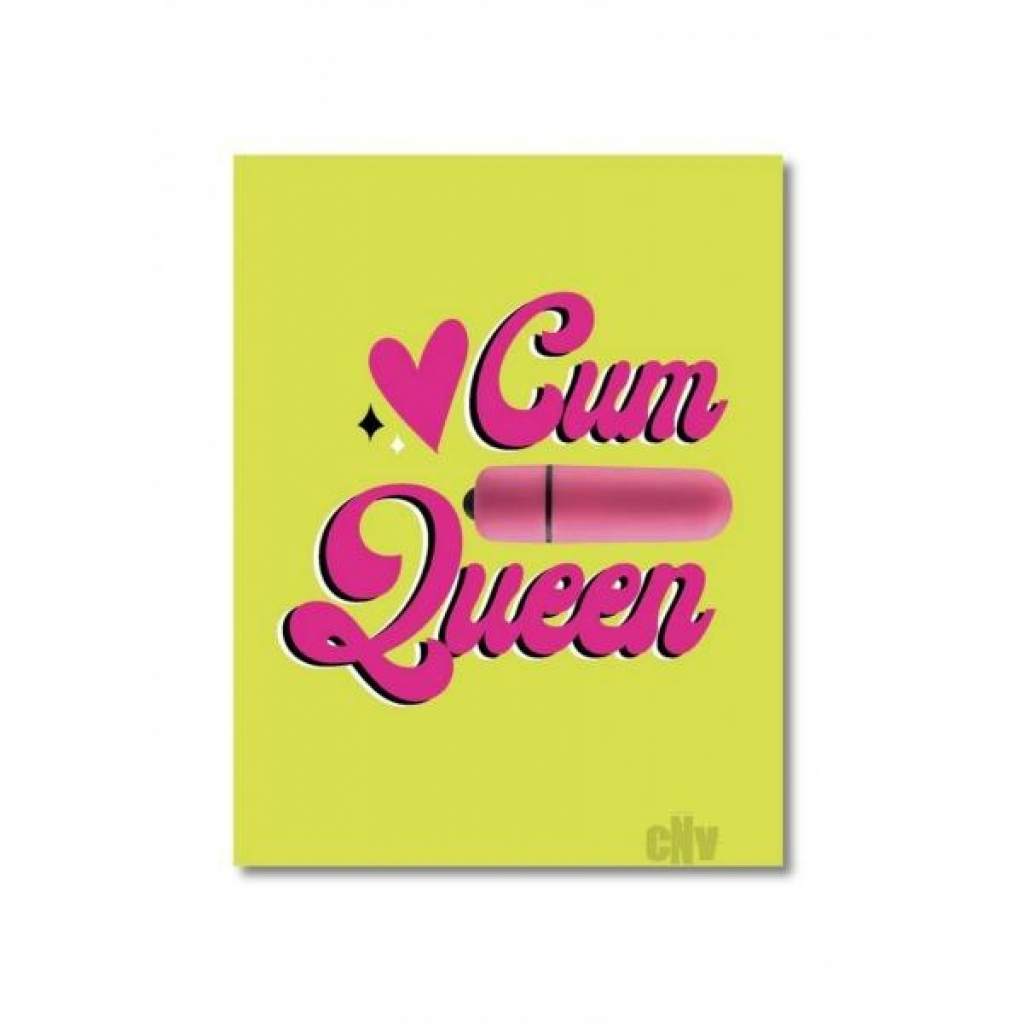 Naughtyvibe Cum Queen Greet Card - Rock Candy Toys