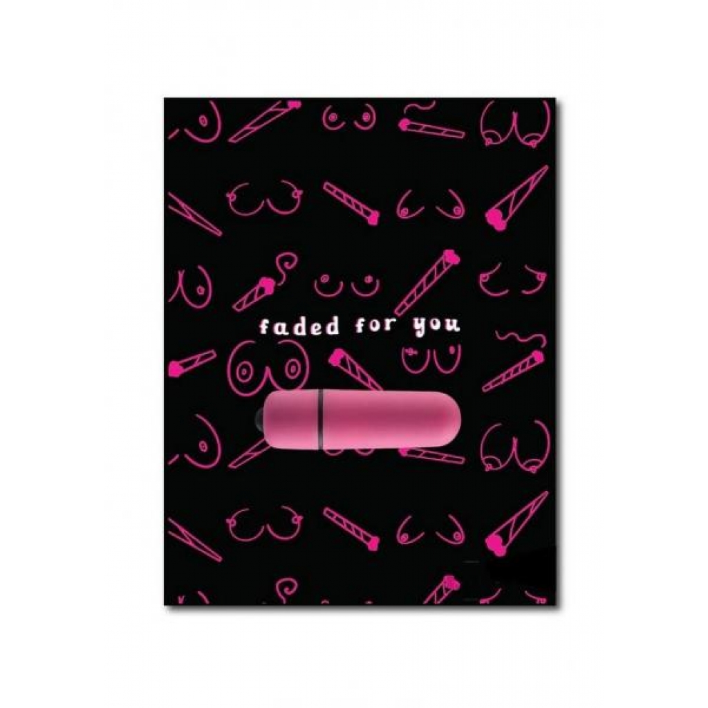 Naughtyvibe Faded For You Greet Card - Rock Candy Toys