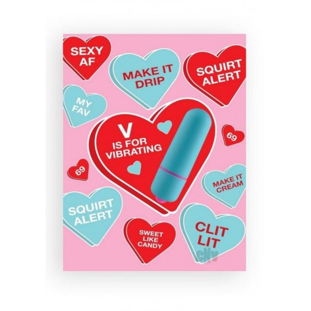 Naughtyvibes Vibe Sweet Heart Greet Card - Rock Candy Toys