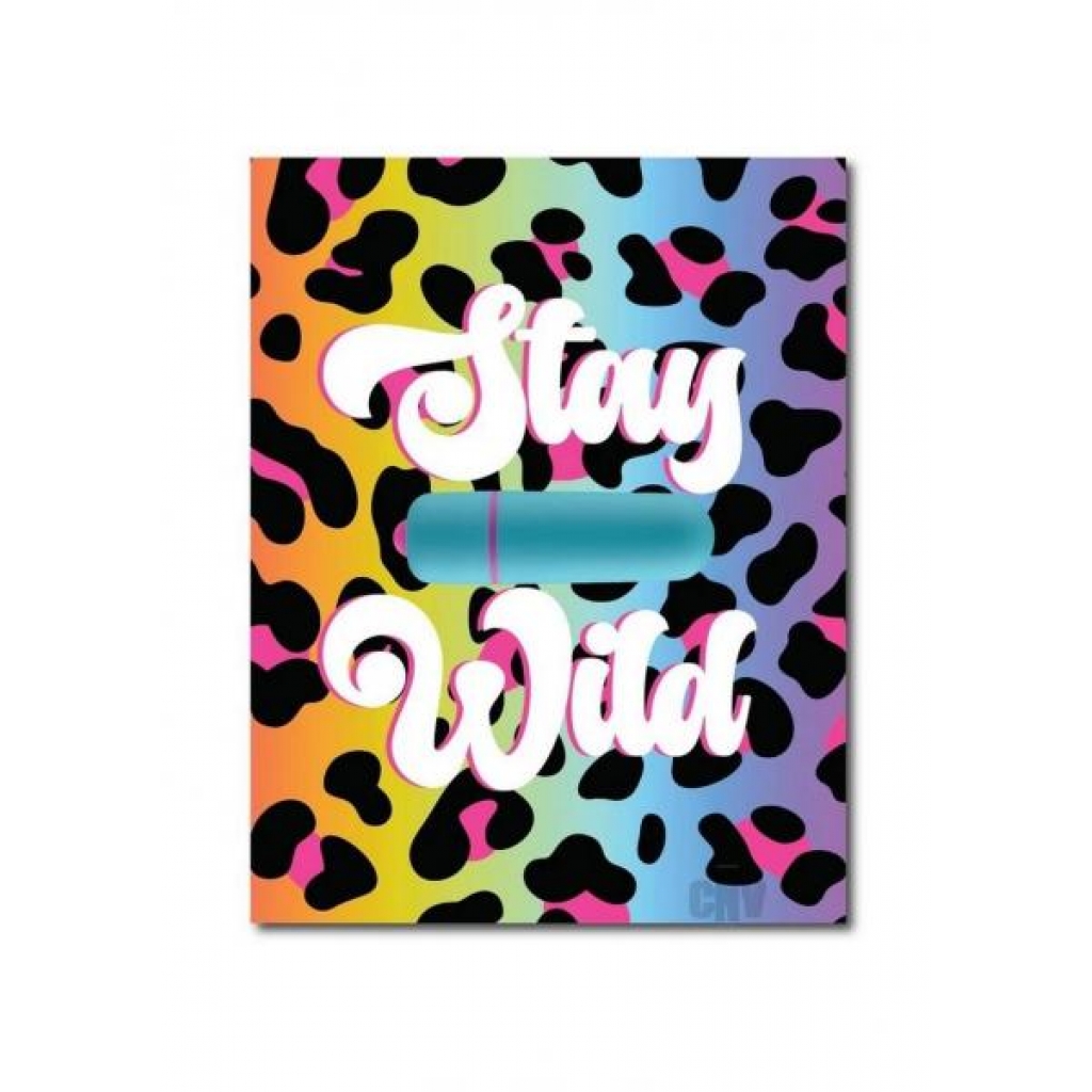 Naughtyvibe Stay Wild Greet Card - Rock Candy Toys