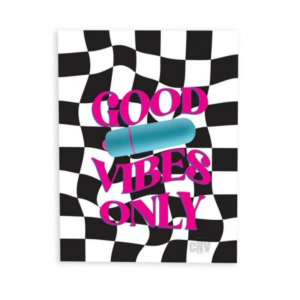 Naughtyvibes Good Vibes Only Card - Rock Candy Toys